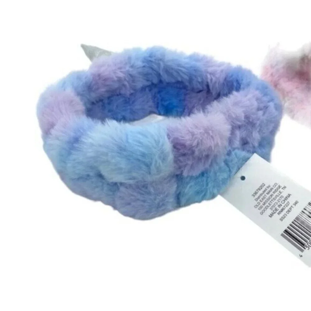 Plush Unicorn Headbands With Horn